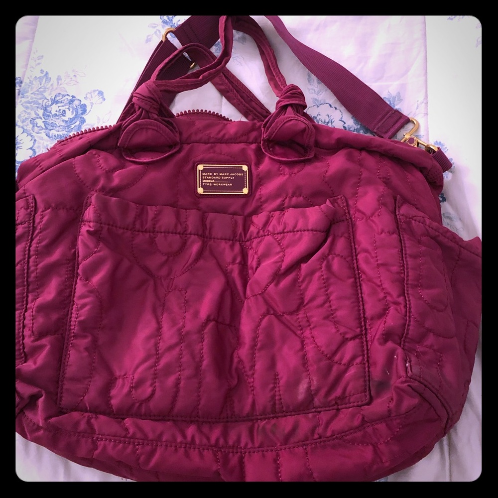 Diaper bag by Marc Jacobs